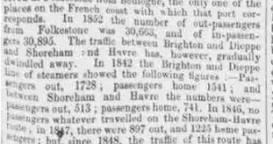 1853ei 27th May Newcastle Courant Newhaven takes over