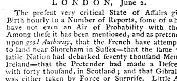 1775 29 Nov and 27 June 1778 Oxford Journal