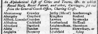 1791 7th November Hampshire Chronicle