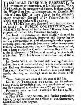 1847ec 29th May Hampshire Telegraph