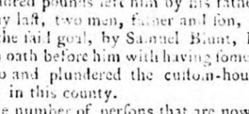 1786 6th February 1786 Sussex Advertiser
