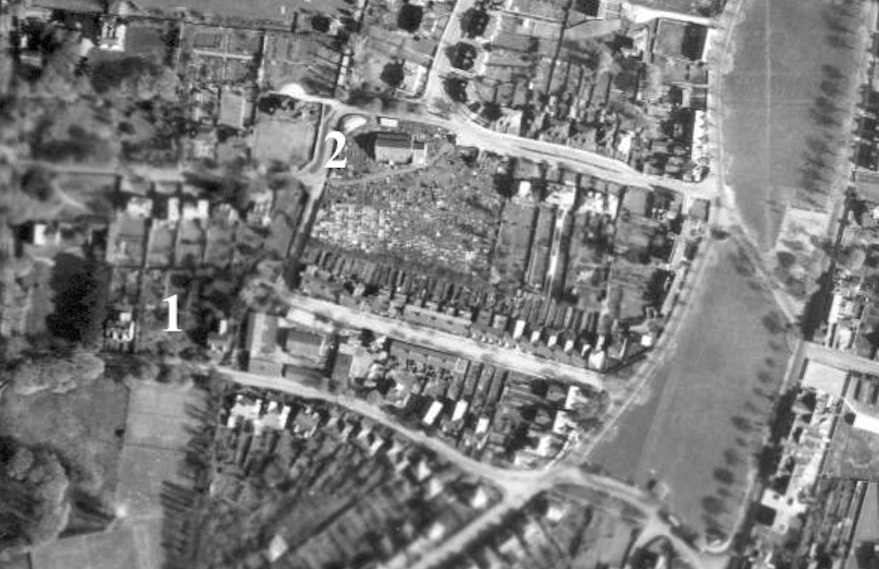 z3 1946 aerial shot shows 1