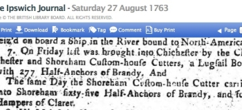 1763c 27th August Ipswich Journal