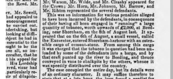 1856eb 20th May SA This is the case in Cheales book page 144 Circus tickets