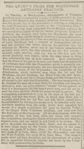 1865 3rd August Newcaslte Daily Journal