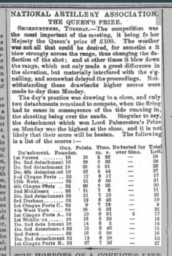 1865 Sheffield Daily Telegraph
