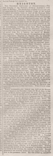 1865bb Sussex Advertiser 8th August 1865