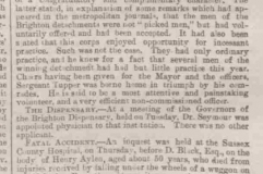 1865bb Sussex Advertiser 8th August 1865