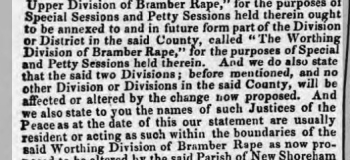 1854de 25th April Sussex Advertiser