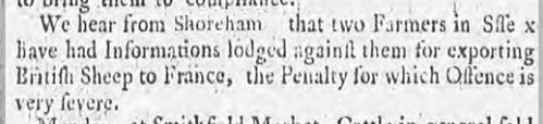 1767 15th May 1767 Derby Mercury