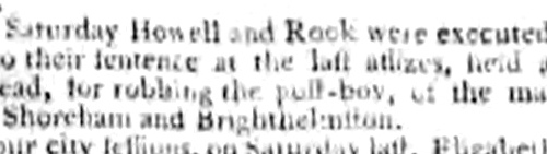 1793 12th April 1793 Chester Chronicle