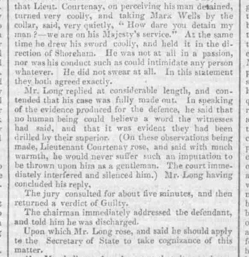 1829b 23rd January London Standard Original Part Two