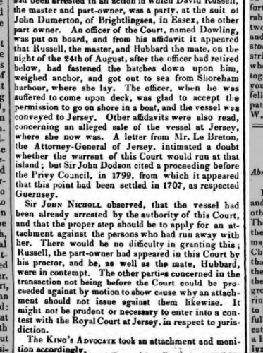 1836a 23rd January Essex Standard