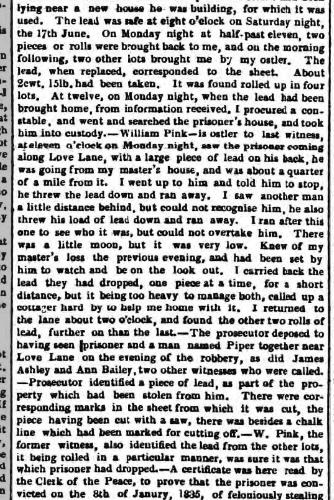 1836e 9th July Hampshire Advertiser