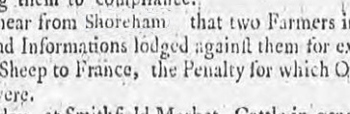 1767 15th May 1767 Derby Mercury