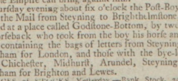 1792a 3rd November 1792 Northampton Mercury