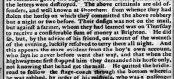 1792b 12th November 1792 Hampshire Chronicle