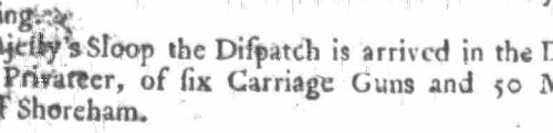 1758d Newcastle Courant 18th Feb