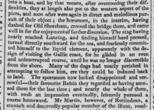 1826c 3rd April Caledonian Mercury Stag Hunt