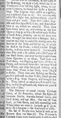 1741 14th January Derby Mercury