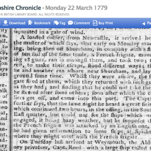 1779c 22nd March report from Southampton port