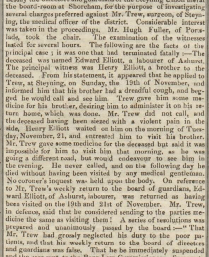 1844ada 13th January West Kent Guardian