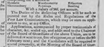 1836 1st February Hampshire Telegraph