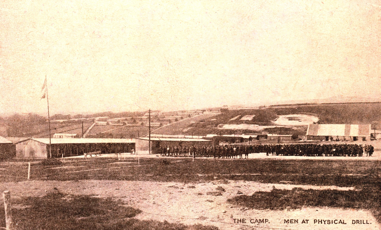 AC3 Parade Ground looking towards Mill Hill SAS photo