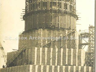 89.1228 Mystery Towers construction c1918