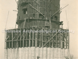 89.1229 Mystery Towers construction c1918