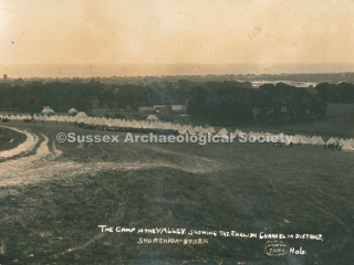 89.556 Slonk Hill White Tented Army Camp, Shoreham-by-Sea